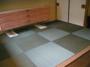 横浜市　カラー琉球畳・へりなし畳（天然いぐさ　グレー色）　大矢製畳（Ooyaseijyou）